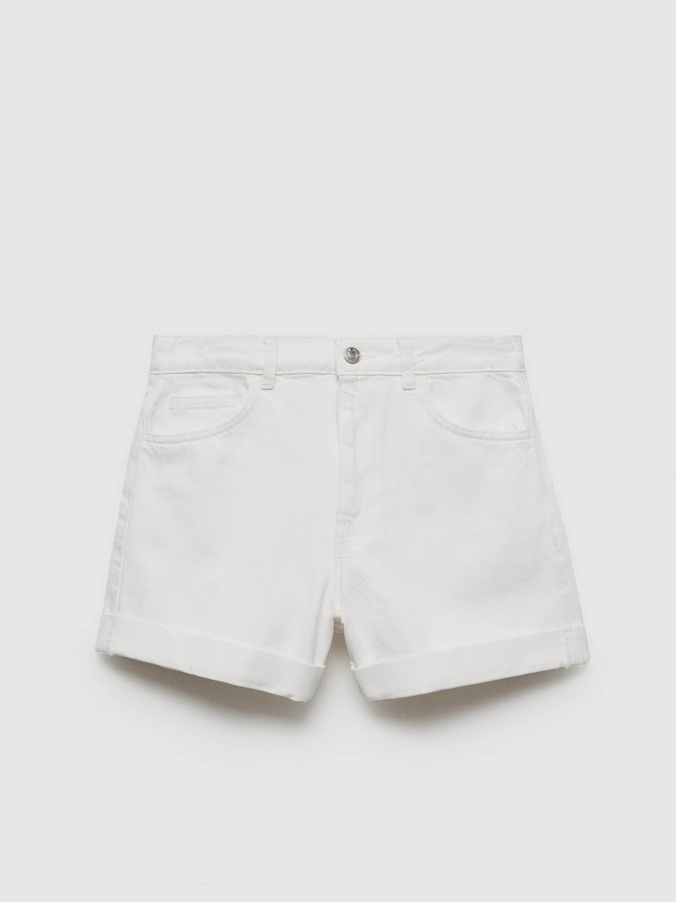 Шорты джинсовые MANGO Mom80 модель 77020335_1 Фото