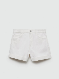 Шорты джинсовые MANGO Mom80 модель 77020335_1 Фото