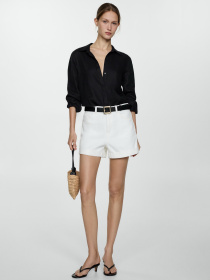 Джинсові шорти MANGO Mom80 модель 77020335_1 Фото