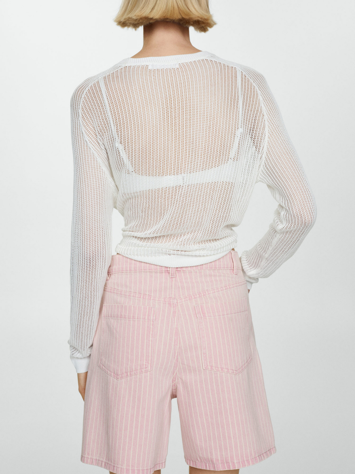 Шорты джинсовые MANGO Marina модель 77040282_85 Фото