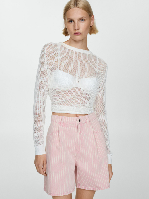 Шорты джинсовые MANGO Marina модель 77040282_85 Фото