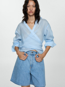 Шорты джинсовые MANGO Marina модель 77050253_TM Фото