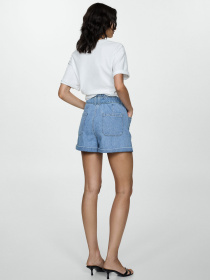 Шорты джинсовые MANGO Delia модель 77050275_TM Фото