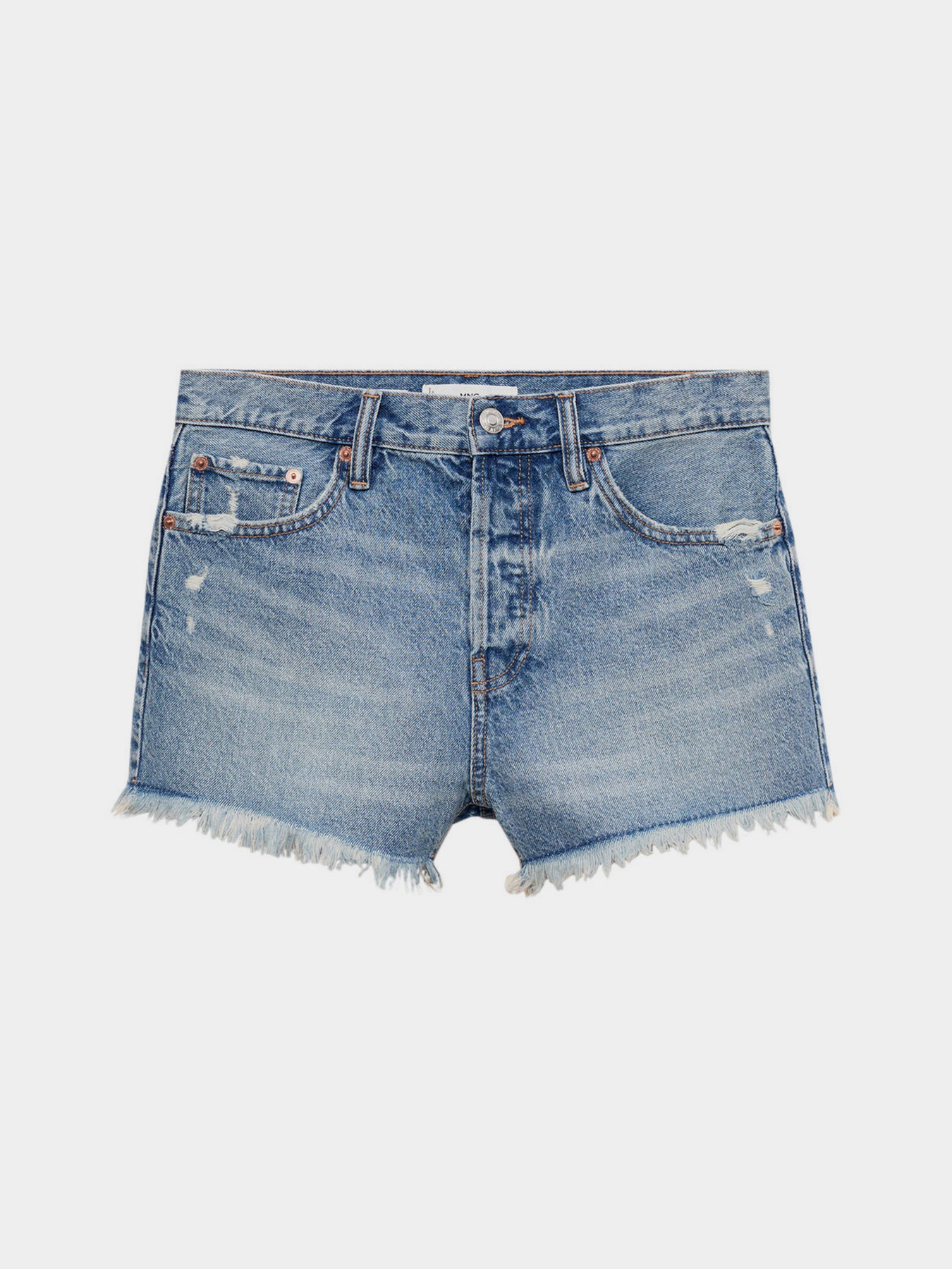 Шорты джинсовые MANGO Elena модель 77050284_TM Фото