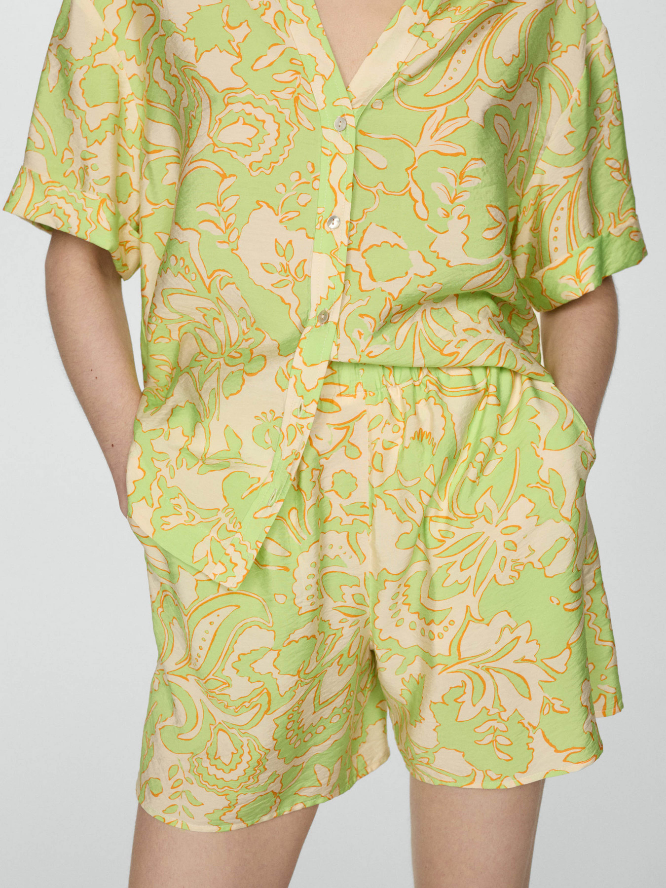 Шорти MANGO Clavel модель 77050347_14 Фото