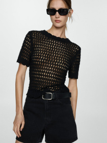 Джинсові шорти MANGO Zoe модель 77060571_TN Фото