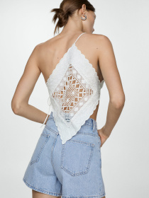 Шорты джинсовые MANGO Zoe модель 77070326_TC Фото