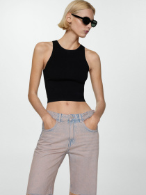 Джинсові шорти MANGO Miami модель 77050283_82 Фото