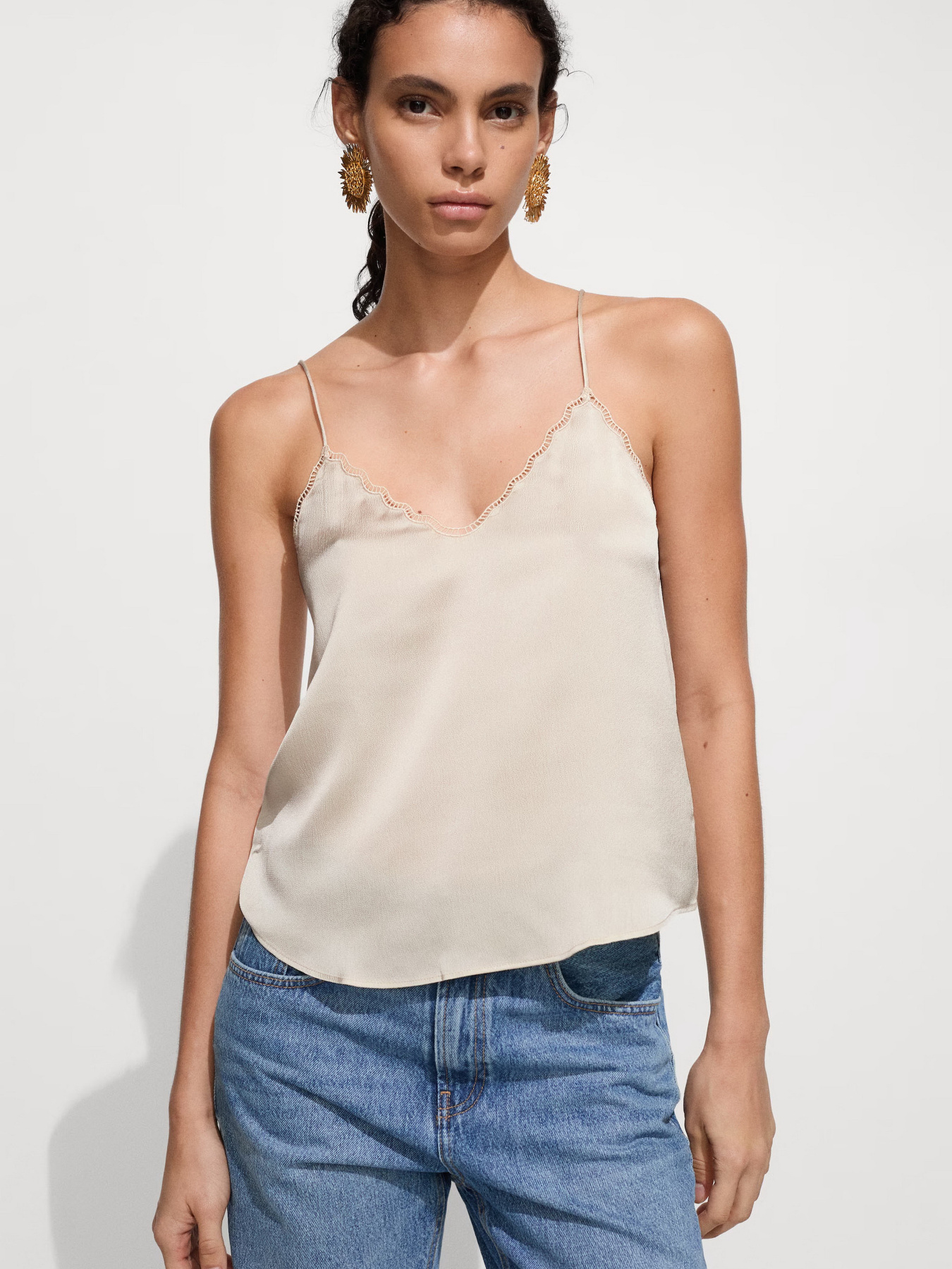 Майка MANGO Rachy модель 77060358_2 Фото