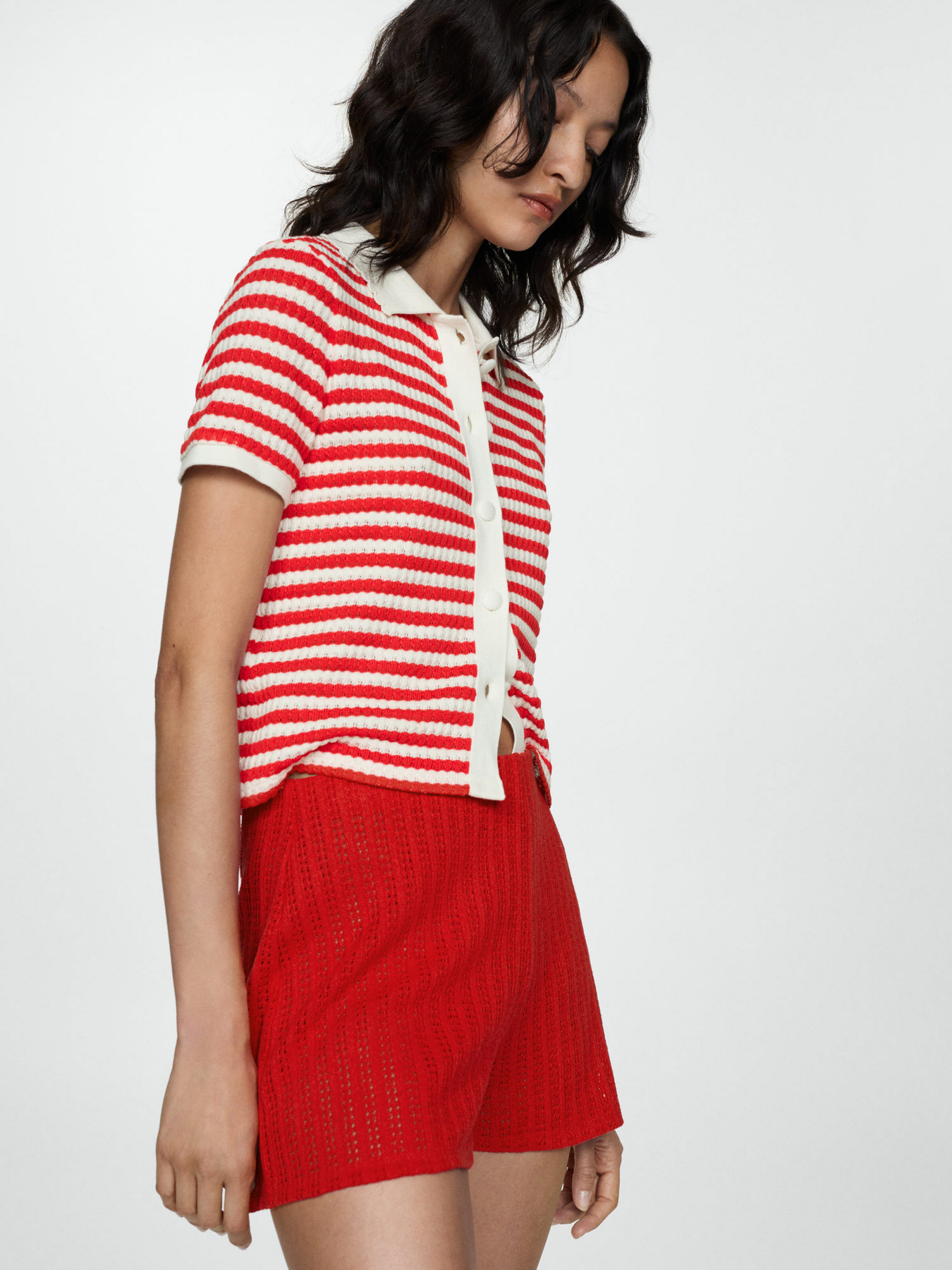 Шорты MANGO Coco модель 77060372_87 Фото