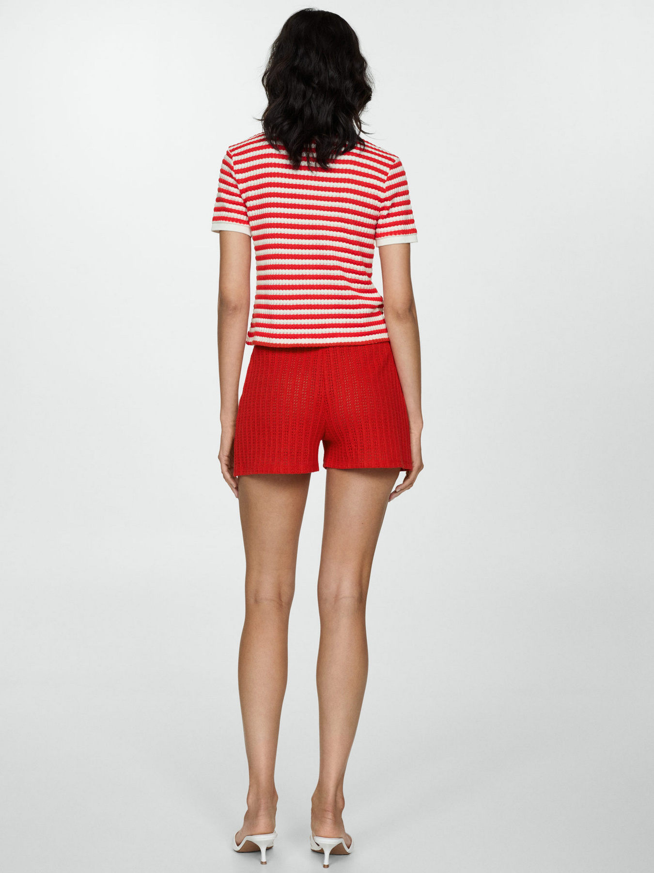 Повсякденні шорти MANGO Coco модель 77060372_87 Фото