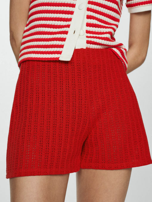 Повсякденні шорти MANGO Coco модель 77060372_87 Фото