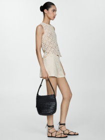 Шорти MANGO Tono модель 77070367_8 Фото