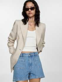 Джинсові шорти MANGO Clea модель 77090330_TM Джинсові шорти MANGO Clea модель 77090330_TM Фото