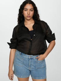 Джинсові шорти MANGO Clea модель 77090330_TM Джинсові шорти MANGO Clea модель 77090330_TM Фото