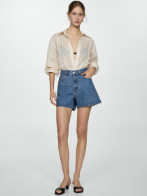 Шорты джинсовые MANGO Zoe модель 77090570_TM Фото