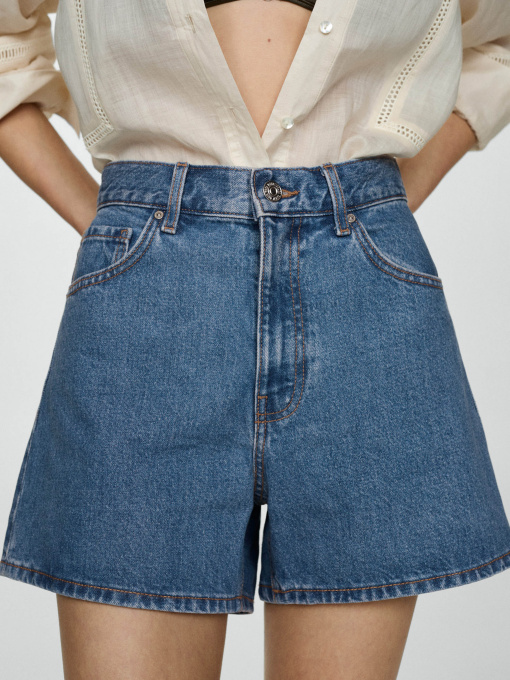 Шорты джинсовые MANGO Zoe модель 77090570_TM Фото