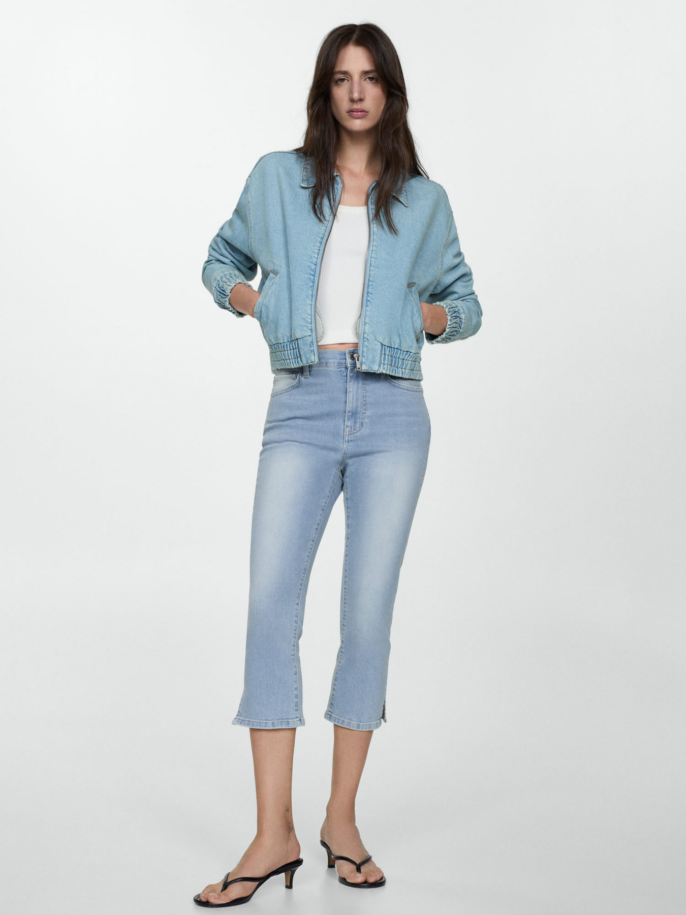 Скинни джинсы MANGO Priscila модель 77060382_TM Скинни джинсы MANGO Priscila модель 77060382_TM Фото