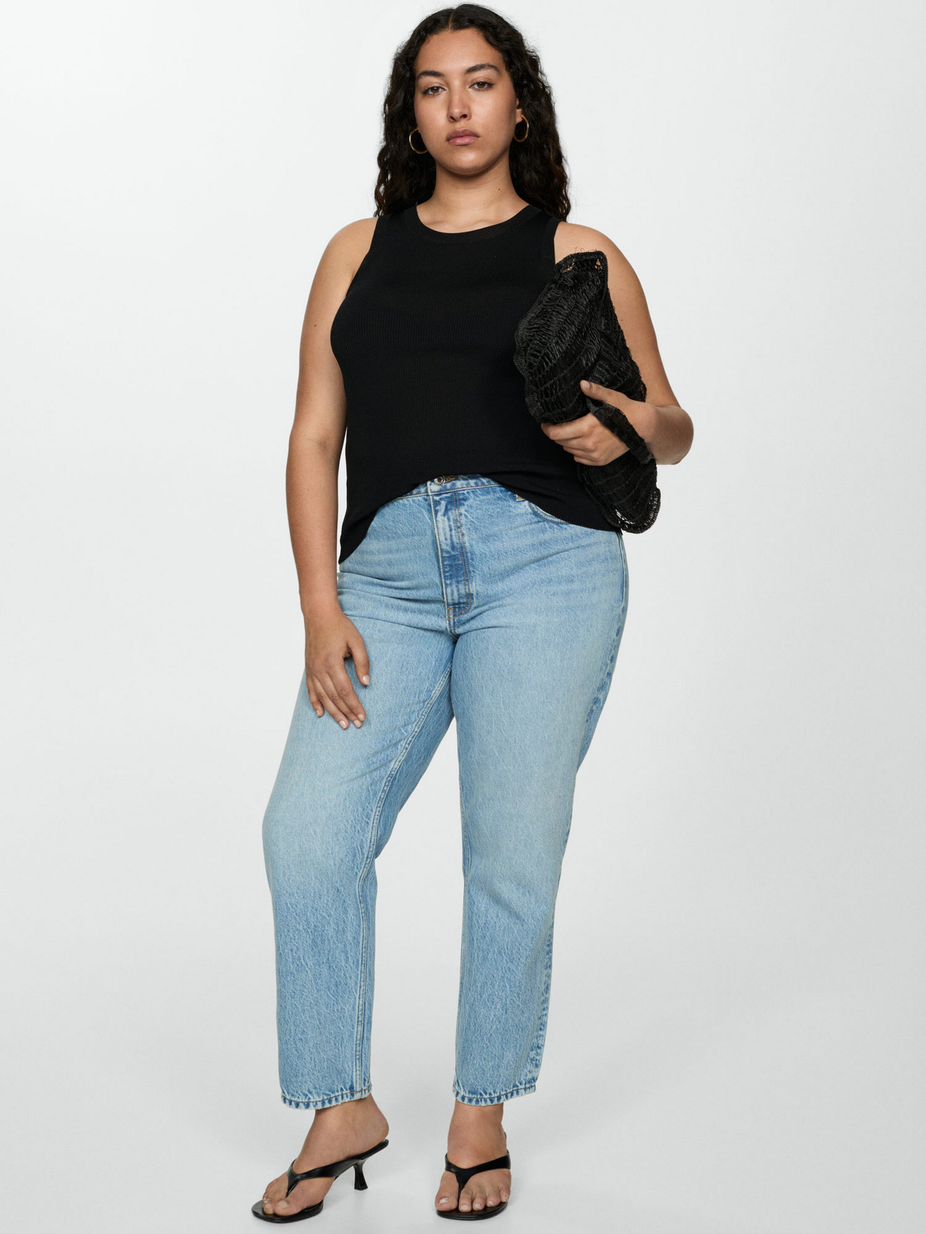 Джинсы мом MANGO Mom2000 модель 77090583_TM Фото