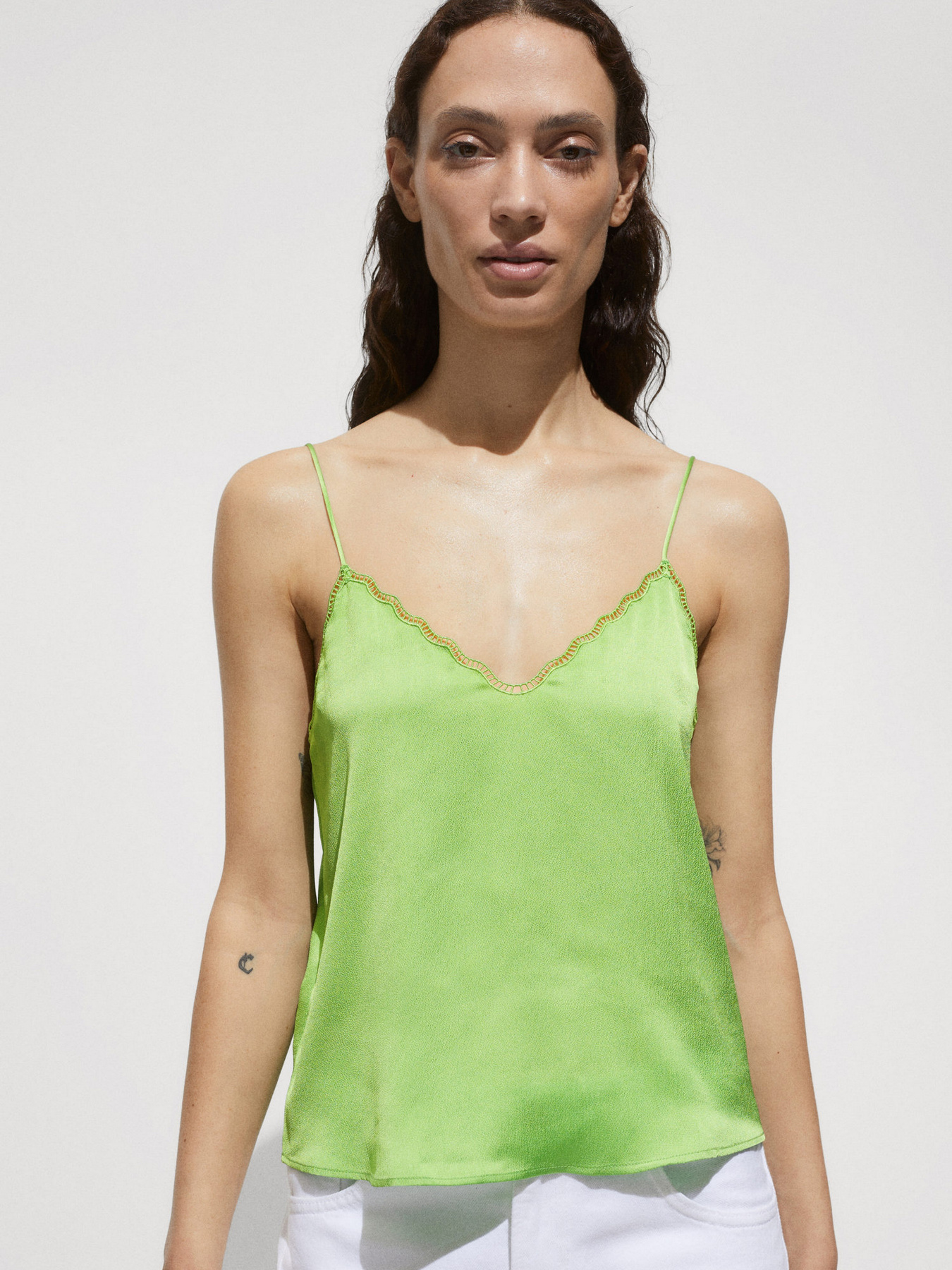 Майка MANGO Rachy модель 77060358_43 Майка MANGO Rachy модель 77060358_43 Фото