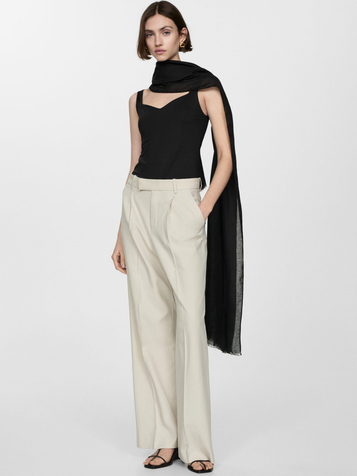 Майка MANGO Rayo модель 77020362_99 Фото