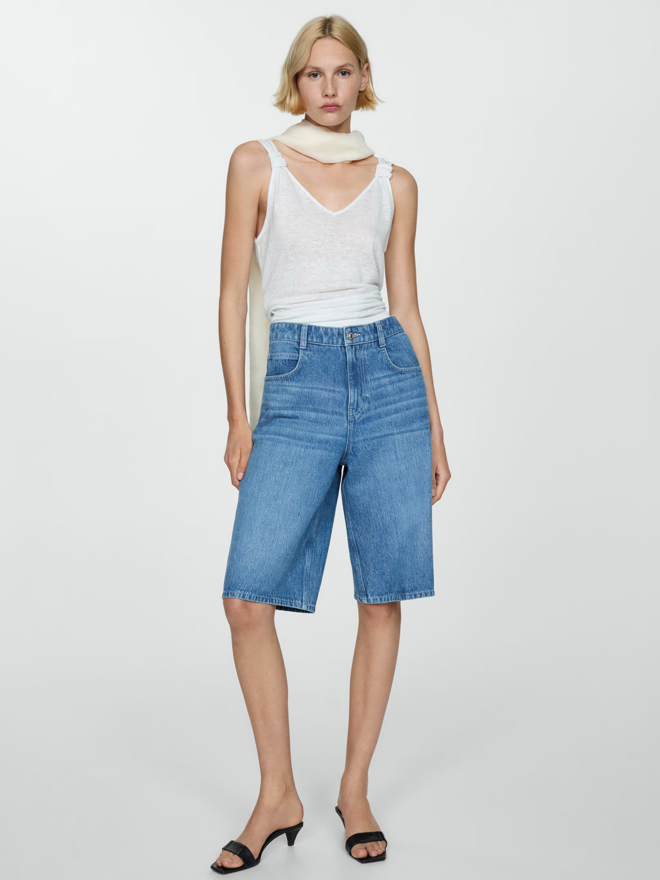 Майка MANGO Lina модель 77030360_1 Фото