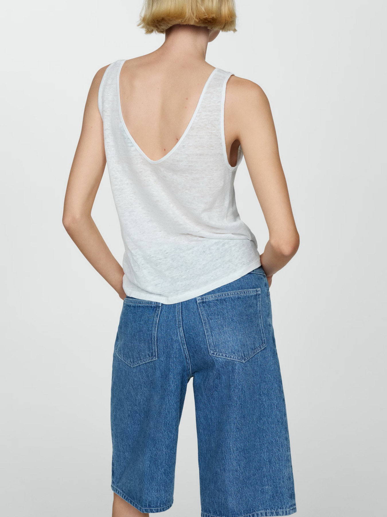 Майка MANGO Lina модель 77030360_1 Фото