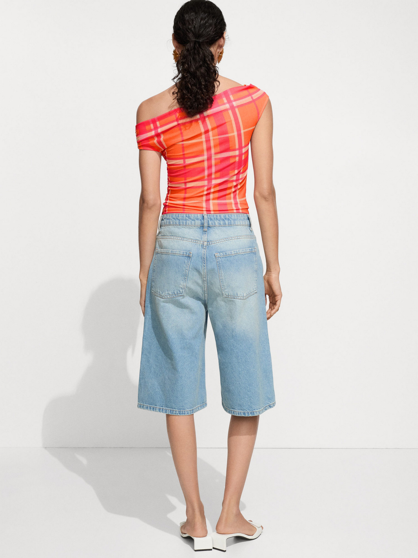 Топ MANGO Chess модель 77040386_20 Фото