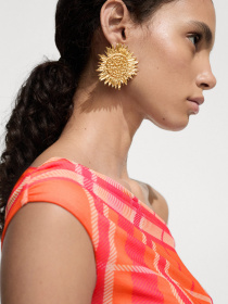 Топ MANGO Chess модель 77040386_20 Фото