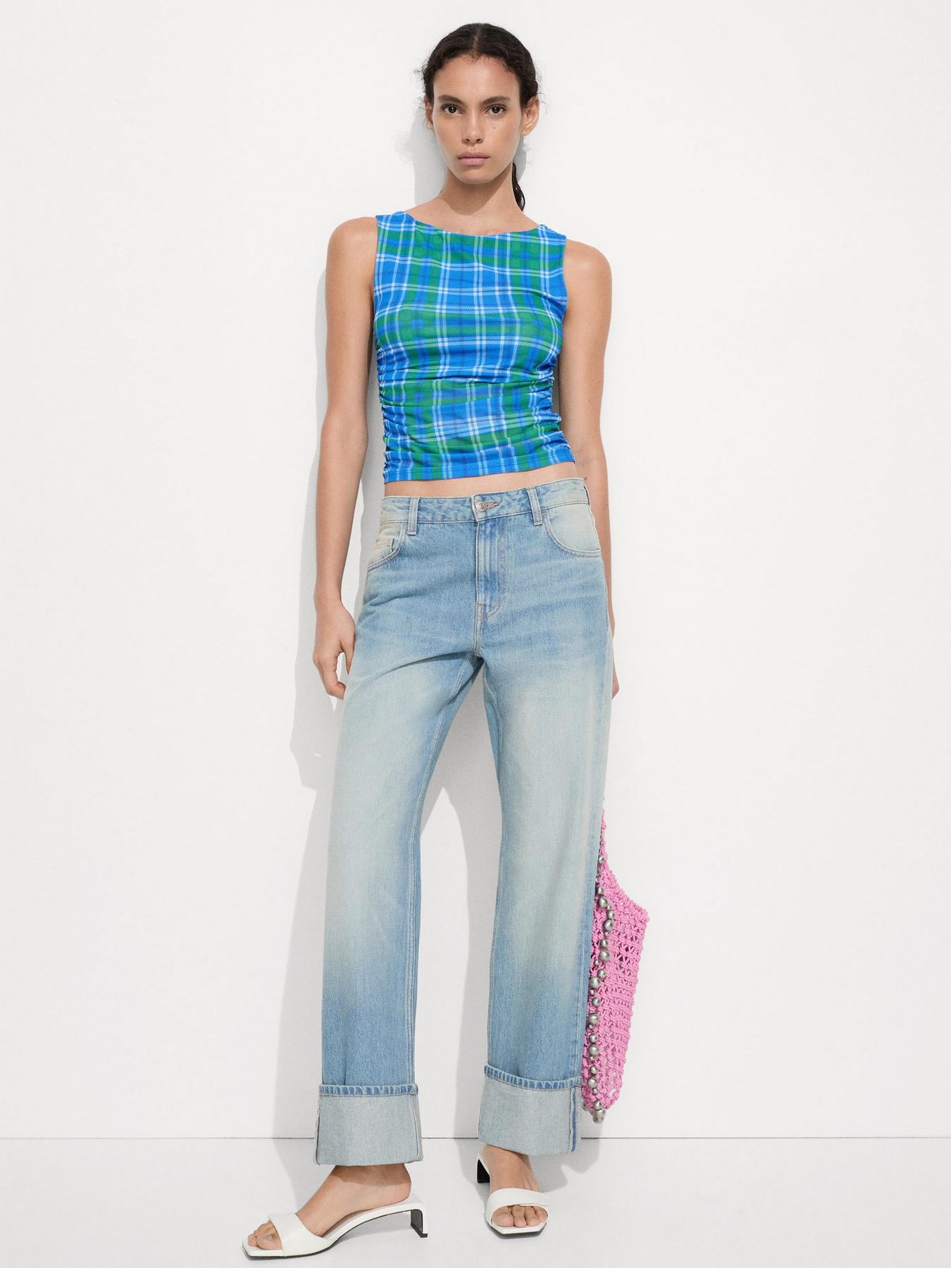 Топ MANGO Chessa модель 77040387_52 Фото