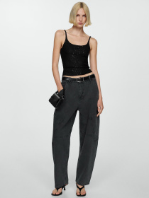 Майка MANGO Ron модель 77950371_99 Фото