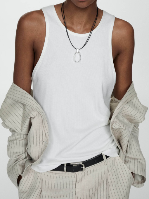 Майка MANGO Bali модель 77070621_1 Фото