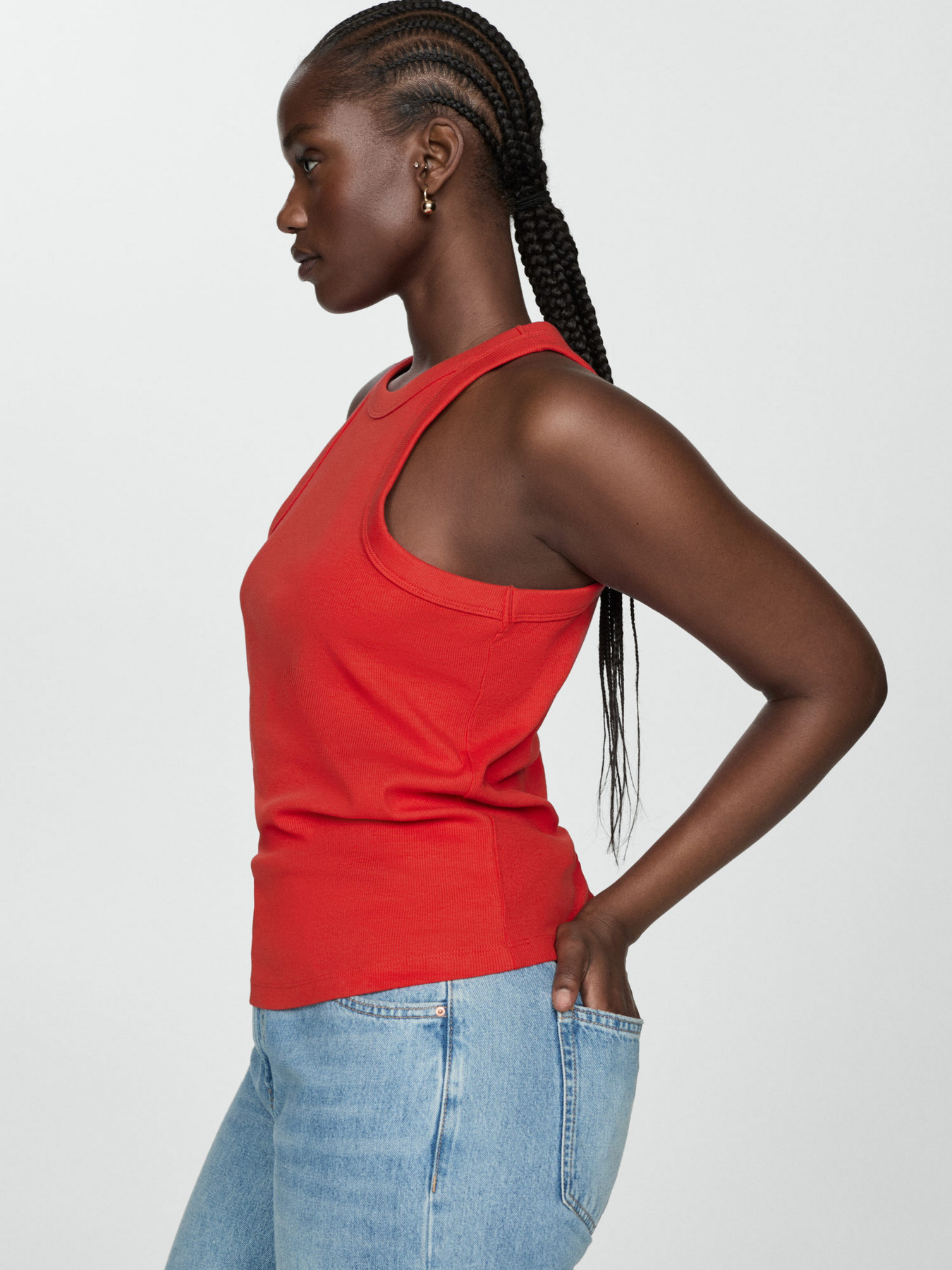 Топ MANGO Boni модель 77080594_70 Фото