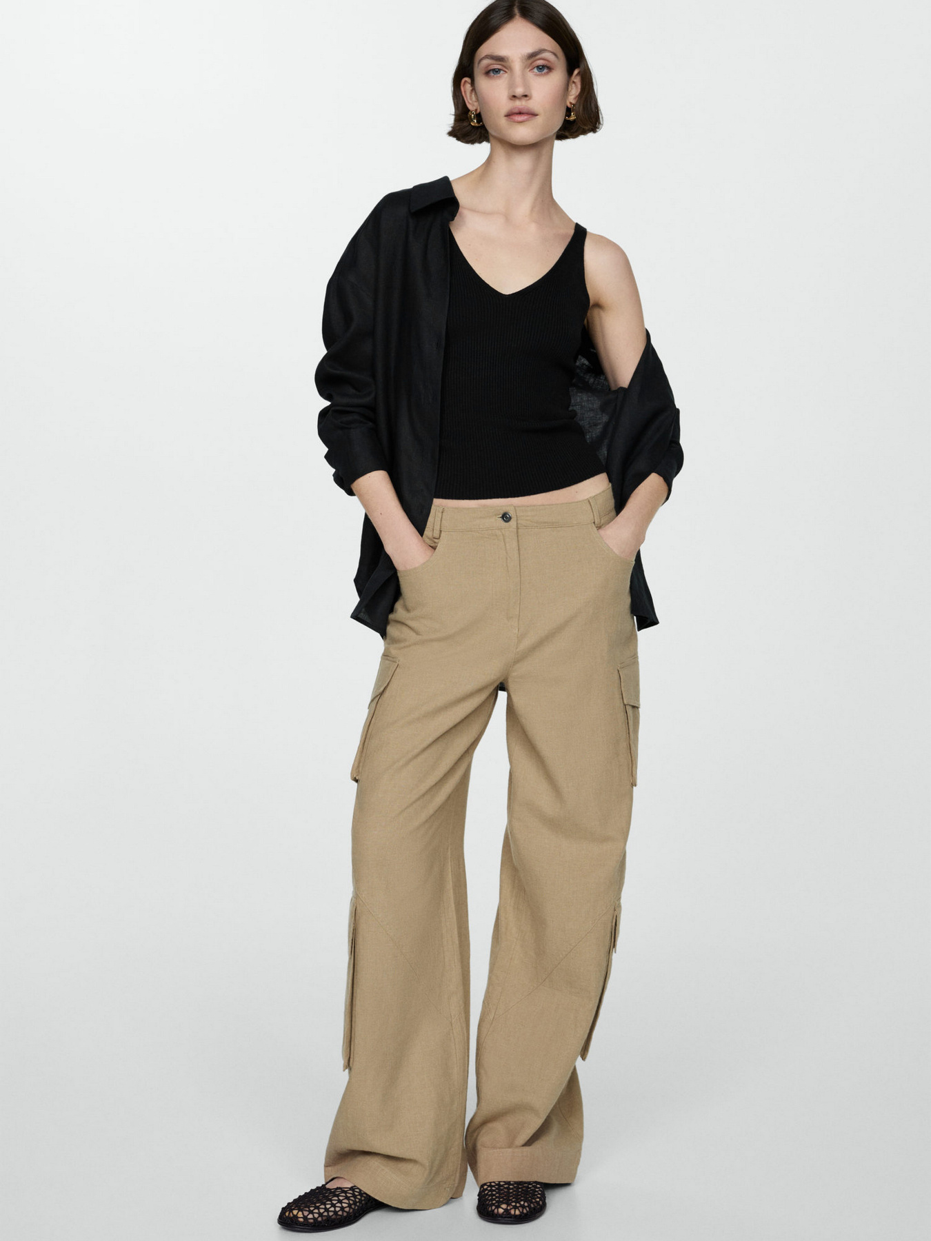 Майка MANGO Gymnasti модель 77060353_99 Майка MANGO Gymnasti модель 77060353_99 Фото