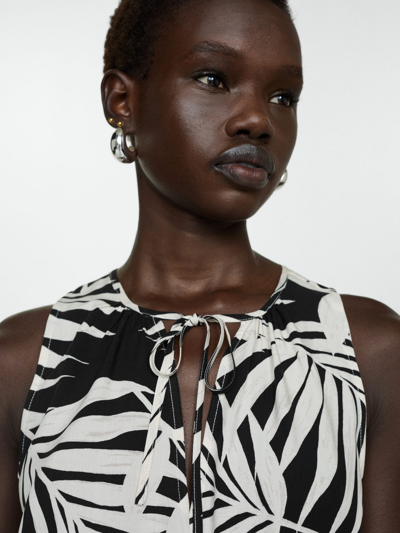 Платье макси MANGO Julia модель 77010347_99 Фото