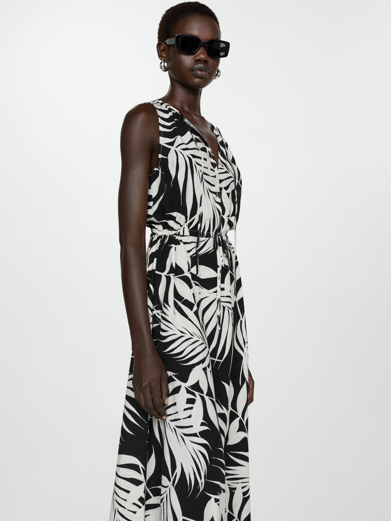 Платье макси MANGO Julia модель 77010347_99 Фото