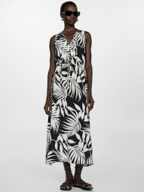 Платье макси MANGO Julia модель 77010347_99 Фото