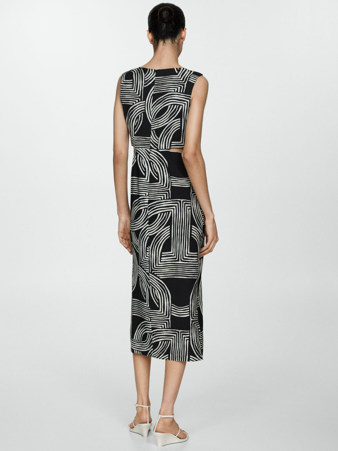 Платье миди MANGO Olimpio модель 77020346_99 Фото