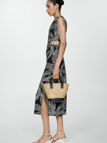 Платье миди MANGO Olimpio модель 77020346_99 Фото