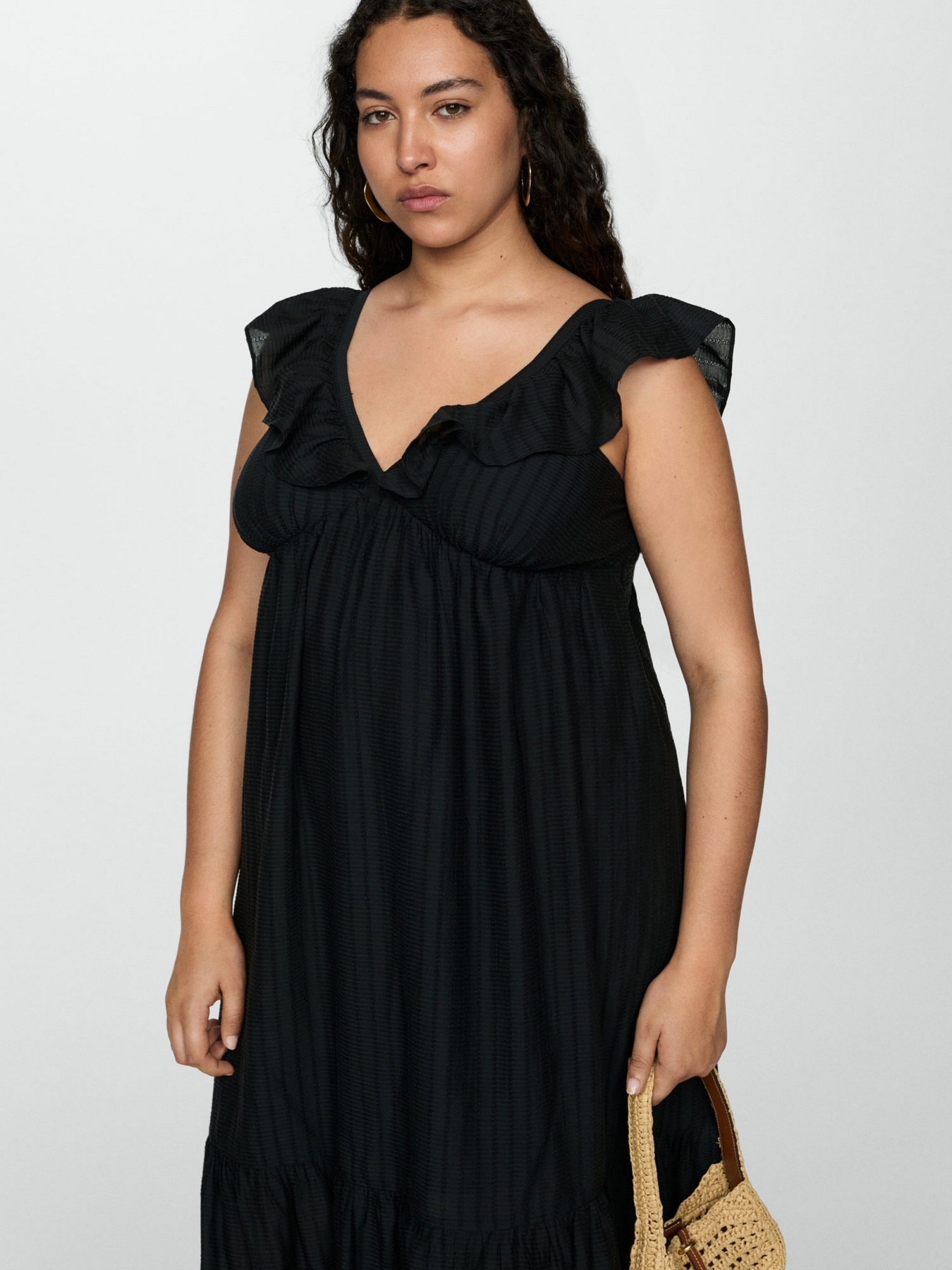 Сукня міді MANGO Ramona модель 77040350_99 Фото