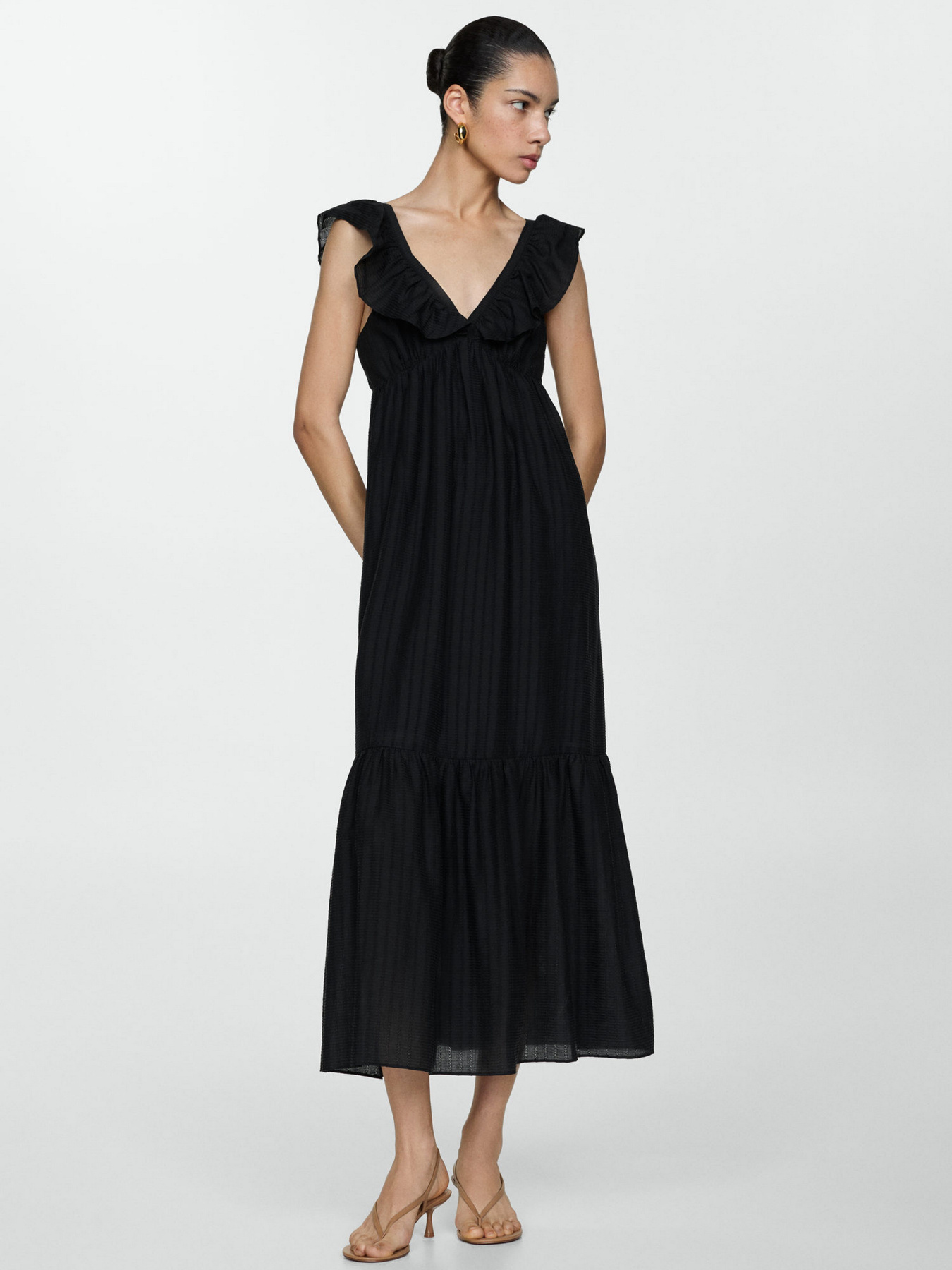 Сукня міді MANGO Ramona модель 77040350_99 Фото