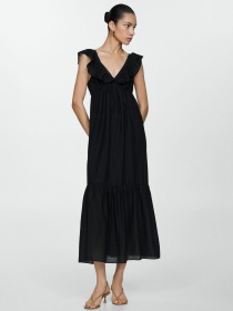 Платье миди MANGO Ramona модель 77040350_99 Фото