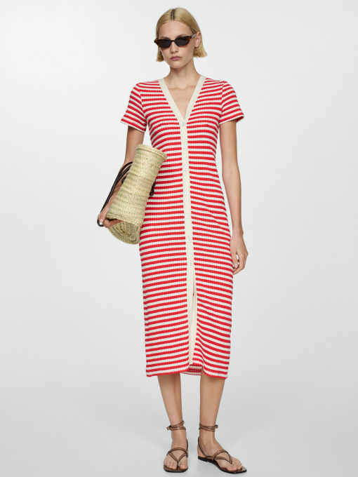 Сукня міді MANGO Tuni модель 77010367_87 Фото