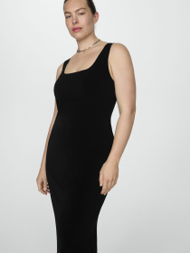 Платье миди MANGO Maggie модель 77010369_99 Фото