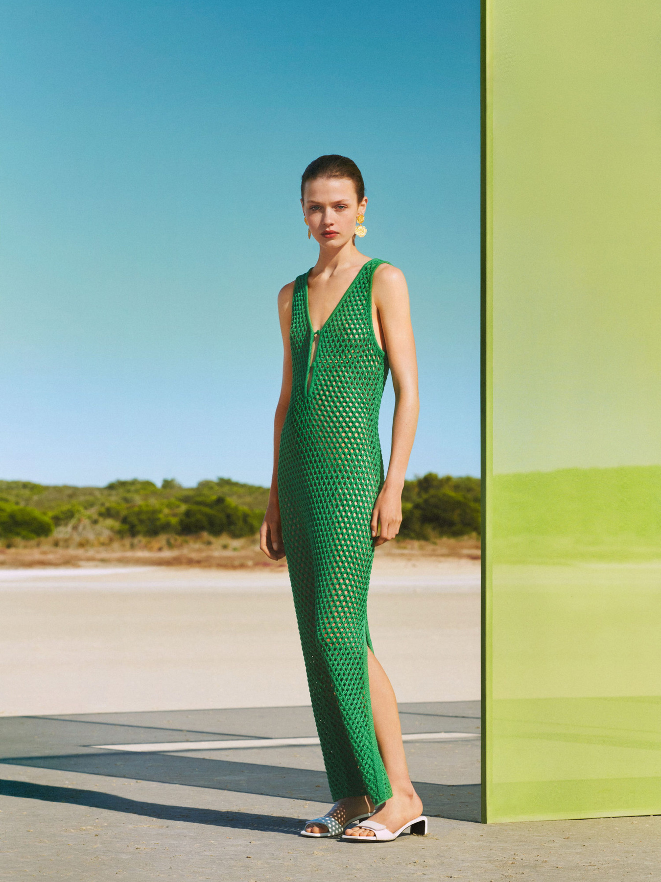 Сарафан MANGO Jilguero модель 77040358_43 Фото