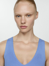 Платье миди MANGO Linda модель 77050335_50 Фото