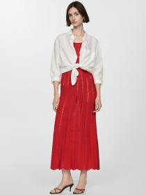 Платье миди MANGO Canario модель 77050342_87 Фото