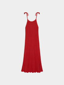 Платье миди MANGO Canario модель 77050342_87 Фото