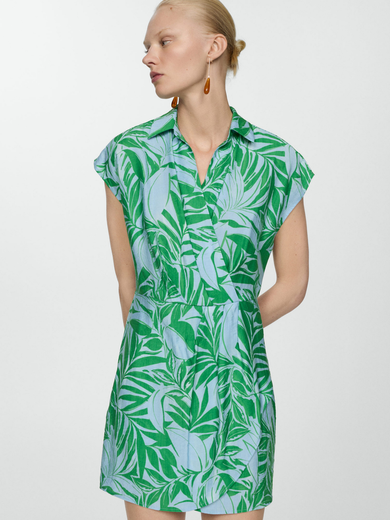 Платье мини MANGO Jarry модель 77000355_52 Фото