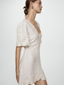 Платье мини MANGO Mini модель 77000358_5 Фото